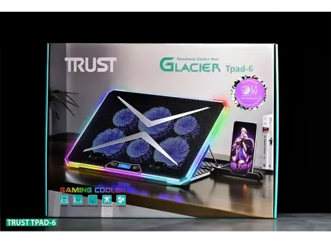 خنک کننده لپ تاپ Trust مدل GLACIER TPAD-6