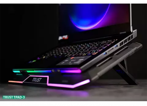 خنک کننده لپ تاپ Trust مدل GLACIER Gaming TPAD-3
