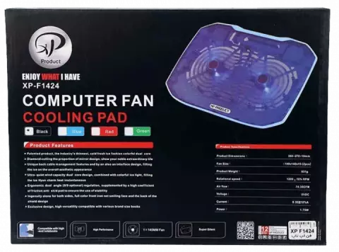 خنک کننده لپ تاپ XP Product مدل XP-F1424