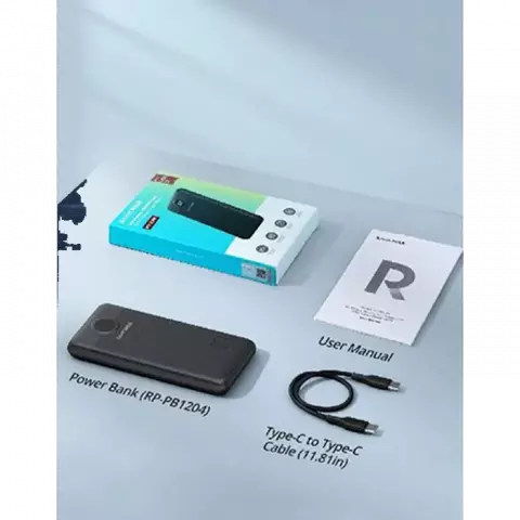 پاور بانک 10000 میلی‌آمپر ساعت RAVPOWER مدل RP-PB1204