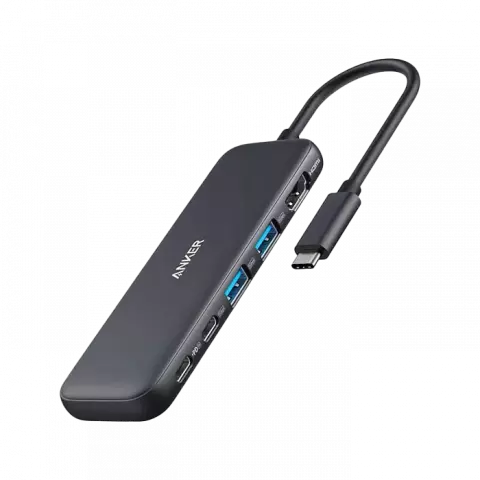 هاب 5 پورت Anker مدل A8355 332 USB-C 5-in-1