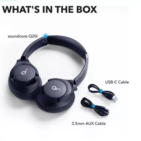 هدفون بی سیم Anker مدل Soundcore Q20i A3004