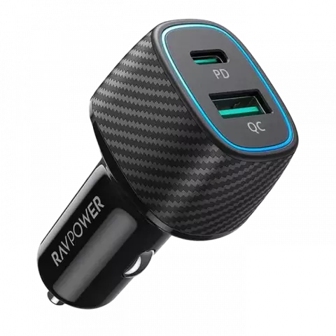 شارژر فندکی RAVPOWER مدل RP-VC009