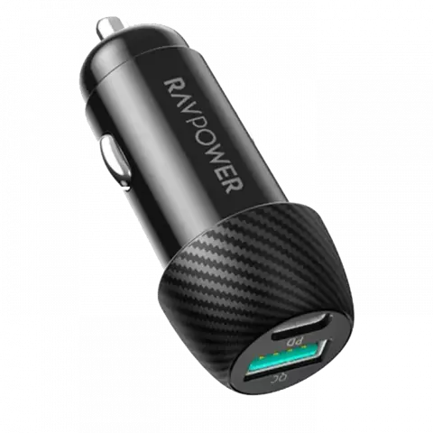 شارژر فندکی RAVPOWER مدل RP-VC030