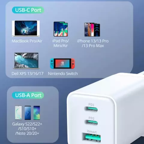 شارژر دیواری RAVPOWER مدل RP-PC172