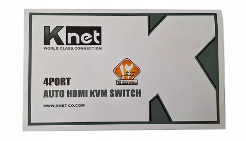 سوییچ 4 پورت K-NET مدل K-SWKH404