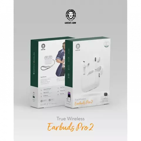 ایرفون بلوتوثی Green Lion مدل Earbuds Pro2