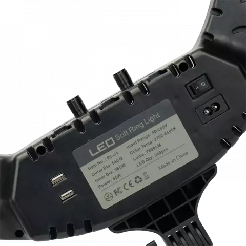 رینگ لایت مدل RL-21 به همراه پایه