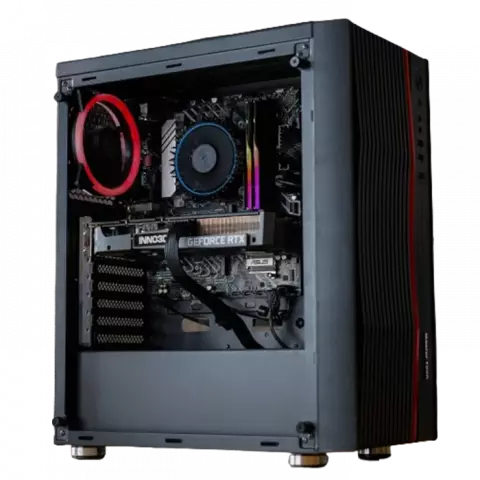 کیس Master Tech مدل Zebra Glass