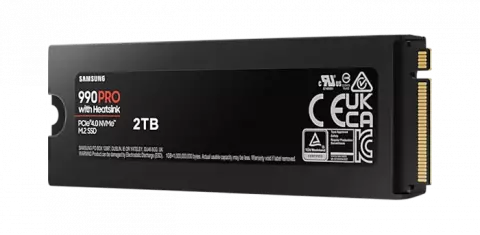 حافظه SSD اینترنال 2 ترابایت Samsung مدل 990PRO M.2 w/ Heatsink