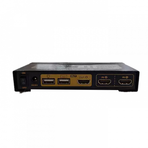 سوییچ 2 پورت K-NET PLUS مدل KP-SWKH402