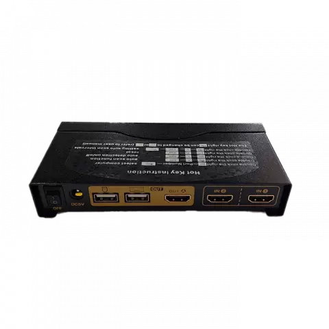 سوییچ 2 پورت K-NET PLUS مدل KP-SWKH402