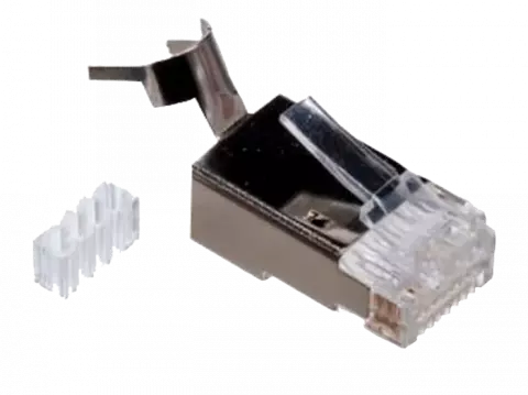 کانکتور Cat6A کی نت پلاس مدل KP-NC6AS20 بسته 20 عددی