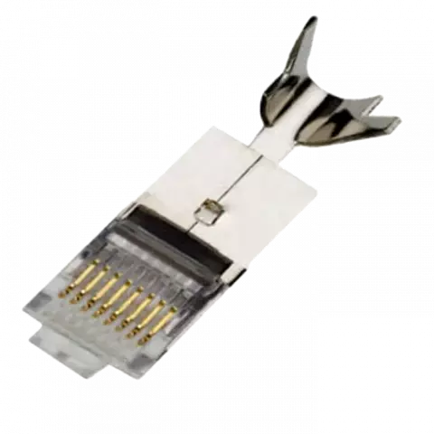 کانکتور Cat6A کی نت پلاس مدل KP-NC6AS20 بسته 20 عددی