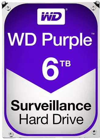هارد اینترنال 6ترابایت WD مدل PURPLE WD60PURX