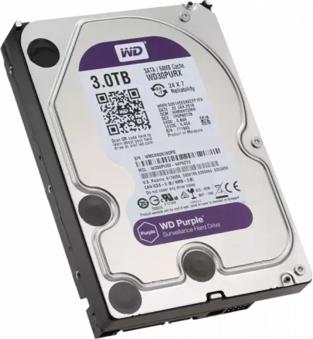 هارد اینترنال 3ترابایت WD مدل PURPLE SURVEILLANCE WD30PURX