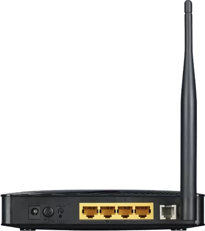 مودم روتر 1 آنتن Zyxel مدل DEL1202-T10B/B