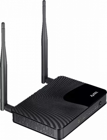 مودم روتر 2 آنتن Zyxel مدل N300 DEL 1312-T10B