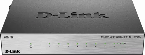 سوئیچ8 پورت D-LINK مدل DES-108