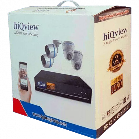 پک دوربین مدار بسته HIQVIEW مدل AHD 2.0MP KITS