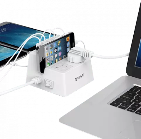 چند راهی برق ORICO مدل ODC-2A5U-V2
