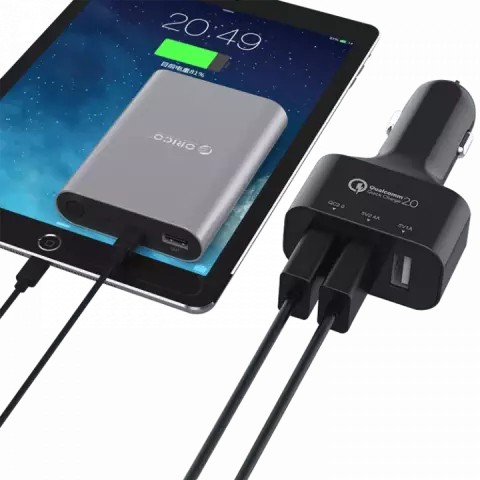 شارژر فندکی ORICO مدل UCH-Q3