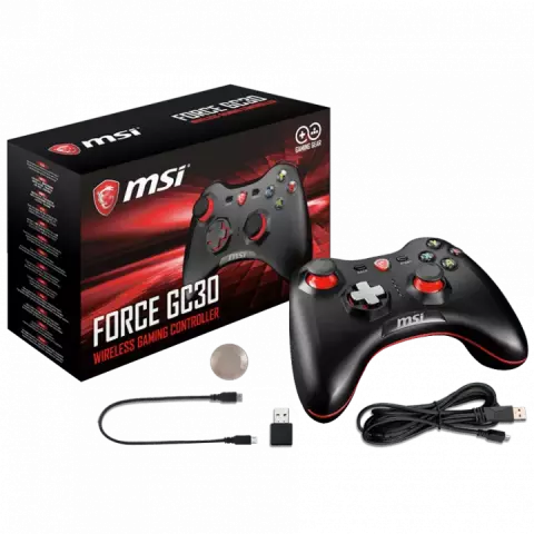 دسته بازی بی سیم MSI مدل GAMING FORCE GC30
