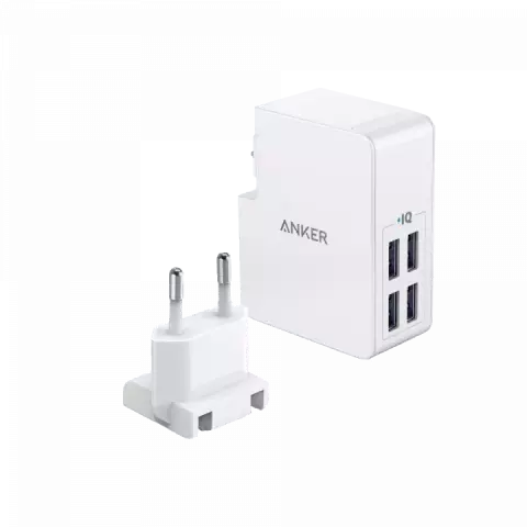 شارژر USB دیواری ANKER مدل POWERPORT LITE 4 PORT
