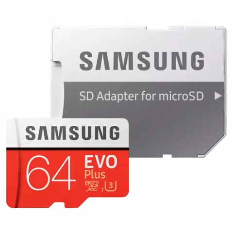 مموری کارت 64گیگابایت Samsung مدل EVO PLUS MB-MC64GA