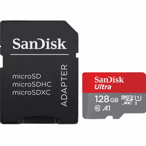 مموری کارت 128گیگابایت Sandisk مدل ULTRA SDSQUAR-128G-GN6MA