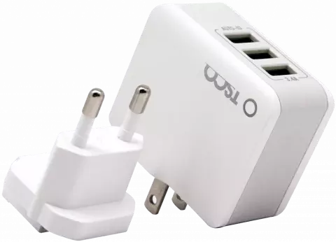 شارژر USB دیواری TSCO مدل 3 پورت TTC 40