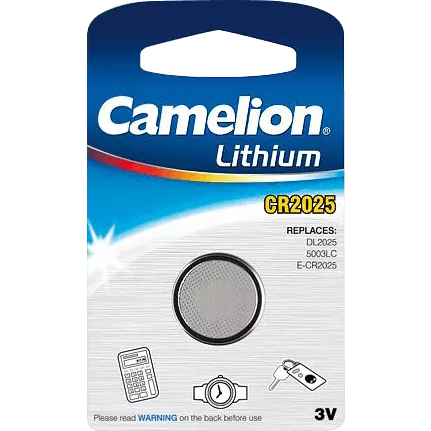 باتری سكه ای ليتيومی CAMELION مدل CR2025