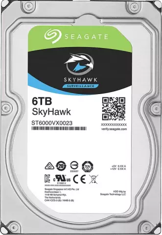 هارد اینترنال 6ترابایت Seagate مدل SKYHAWK SURVEILLANCE ST6000VX0023