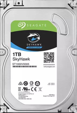 هارد اینترنال 1ترابایت Seagate مدل SURVEILLANCE SKYHAWK ST1000VX005