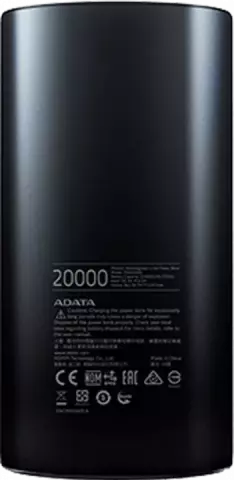 پاور بانک 20000میلی آمپر ساعت Adata مدل P20000D