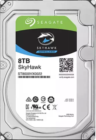 8TB SATA III 256MB SURVEILLANCE SKYHAWK ST8000VX0022 SAZGAR SEAGATE HARD