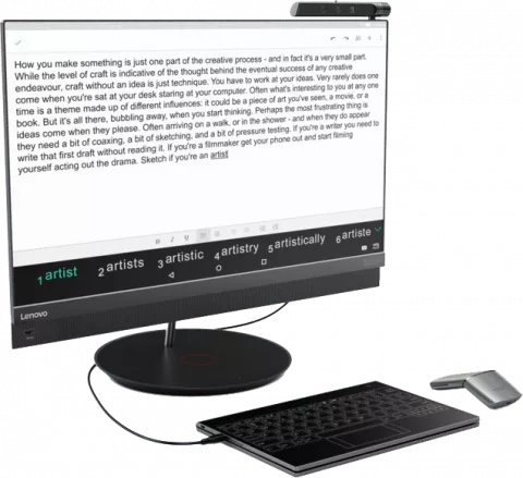 تبلت 10.1اینچی Lenovo مدل YOGA BOOK YB1-X91F