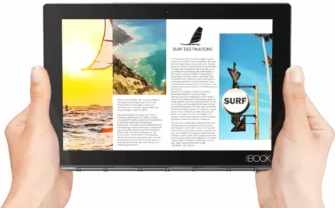 تبلت 10.1اینچی Lenovo مدل YOGA BOOK YB1-X91F