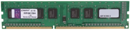 رم کامپیوتر 4گیگابایت مارک Kingston مدل KVR16N11S8/4