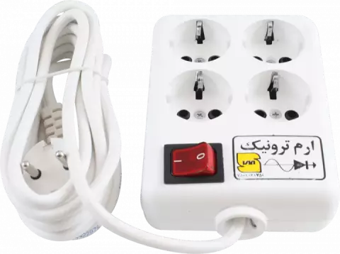 چند راهی برق ERAMTRONIC مدل PS4LCE