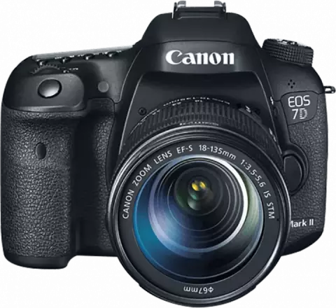 دوربین عکاسی CANON مدل EOS 7D MARK II با لنز 135-18 میلی متر
