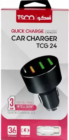 شارژر فندکی TSCO مدل TCG 24