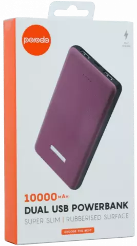 پاور بانک 10000میلی آمپر ساعت porodo مدل PD-PB111