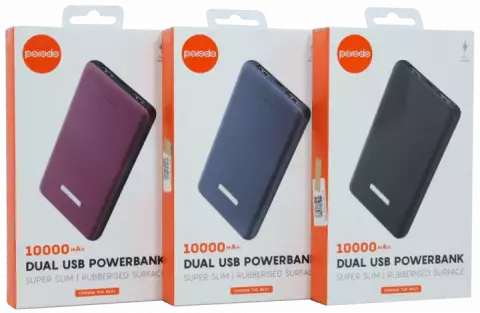 پاور بانک 10000میلی آمپر ساعت porodo مدل PD-PB111