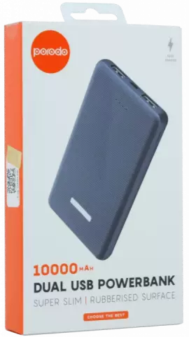 پاور بانک 10000میلی آمپر ساعت porodo مدل PD-PB111