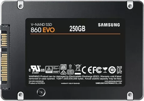 حافظه SSD اینترنال 250گیگابایت Samsung مدل 860 EVO
