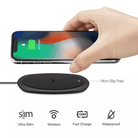 شارژر سریع بی سيم SPIGEN مدل ESSENTIAL F305W