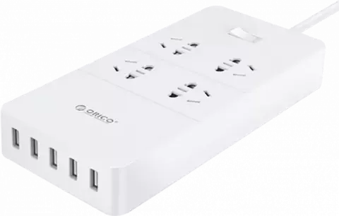 چند راهی برق و محافظ ORICO مدل HPC-4A5U