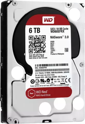 هارد اینترنال 6ترابایت WD مدل RED NAS WD60EFRX