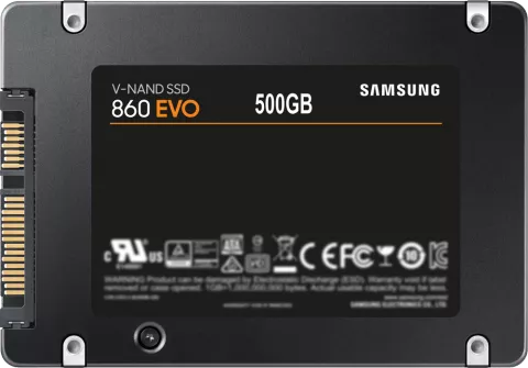 حافظه SSD اینترنال 500گیگابایت Samsung مدل 860 EVO